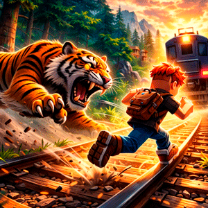 Running From A Hungry Tiger
